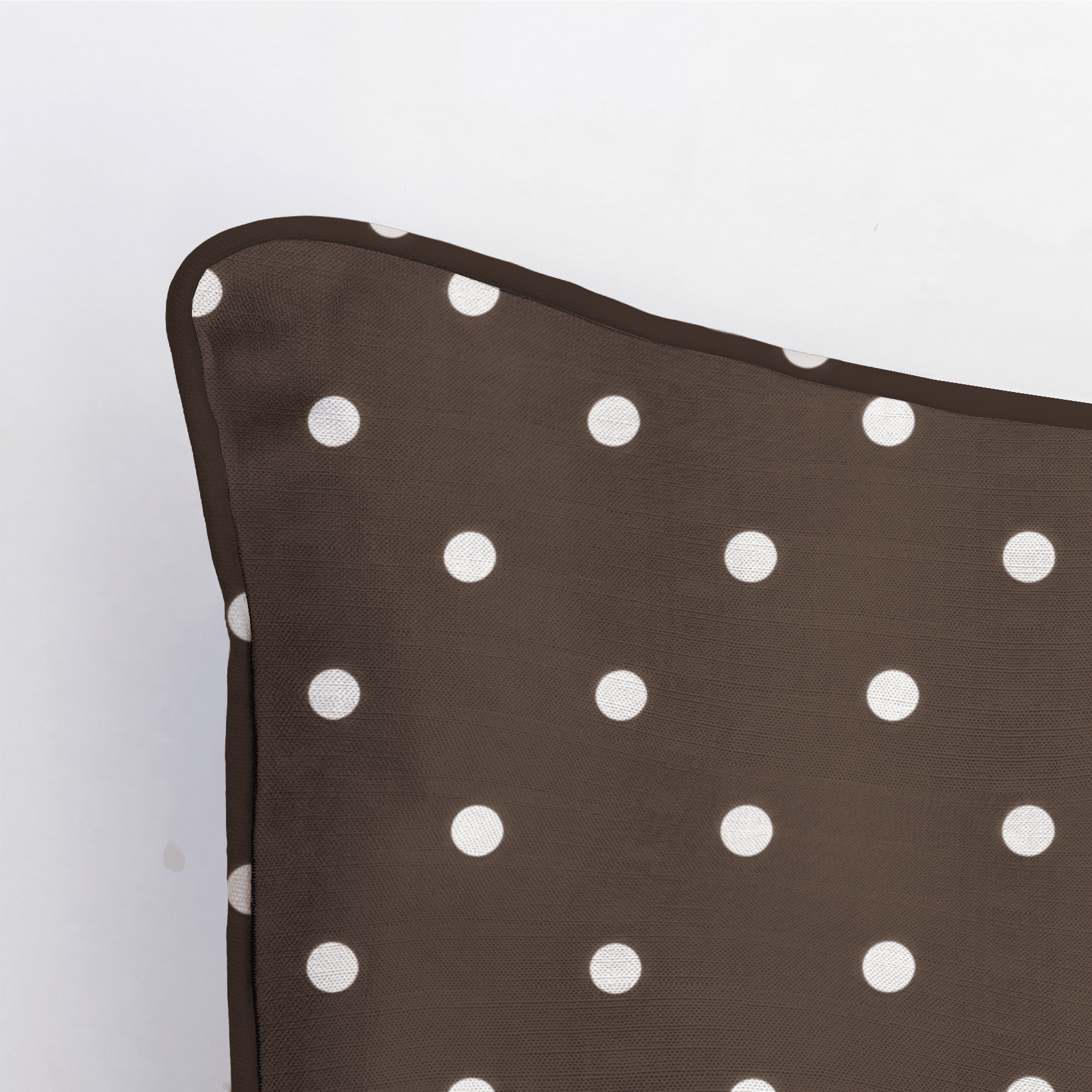 Cocoa Dots Throw Pillow - Lemon Park