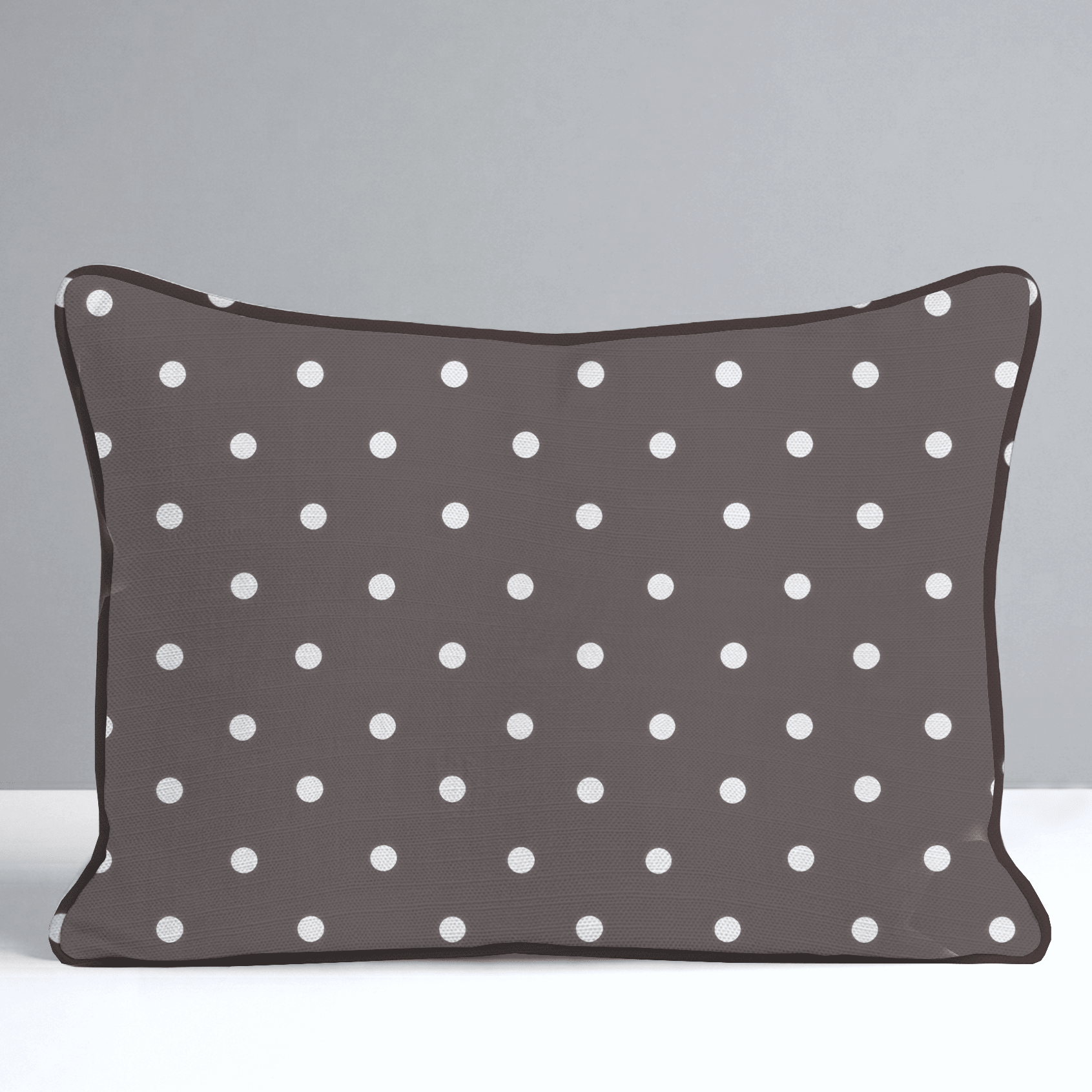 Cocoa Dots Throw Pillow - Lemon Park