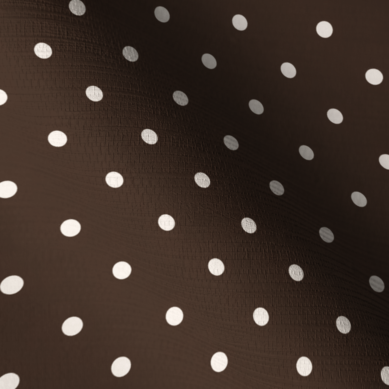 Cocoa Dots Faux Grasscloth Wallpaper