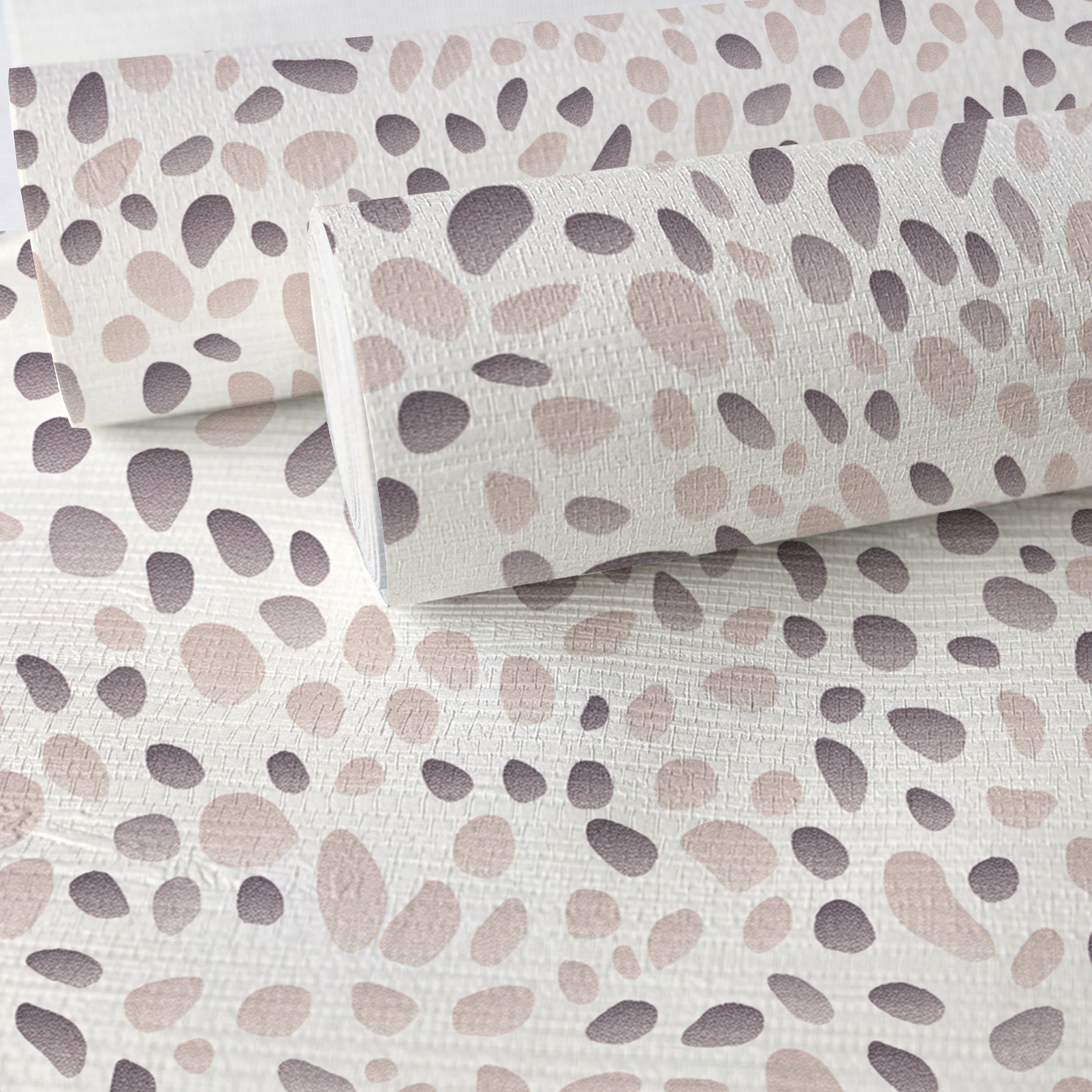 Pebbles Faux Grasscloth Wallpaper