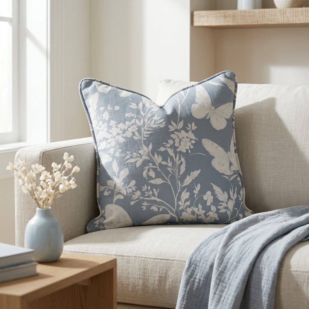 Collierville Beige Throw Pillow - Lemon Park