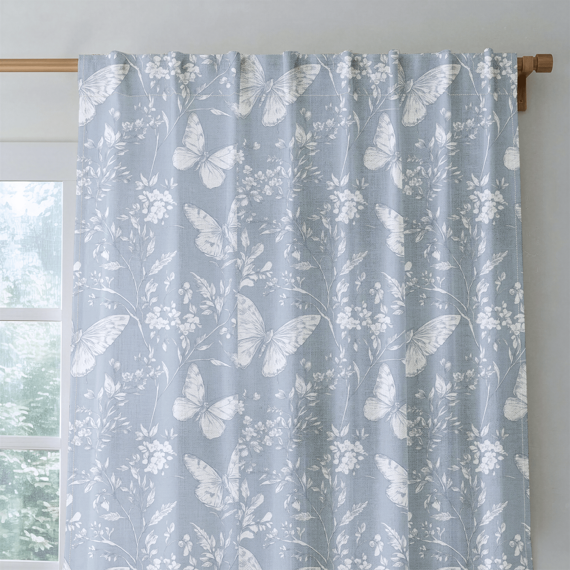 Collierville Blue - Drapery - Lemon Park