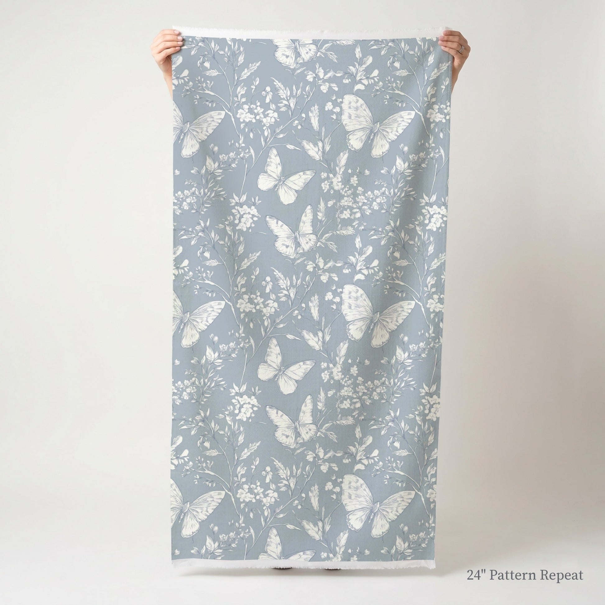 Collierville Blue - Fabric - Lemon Park