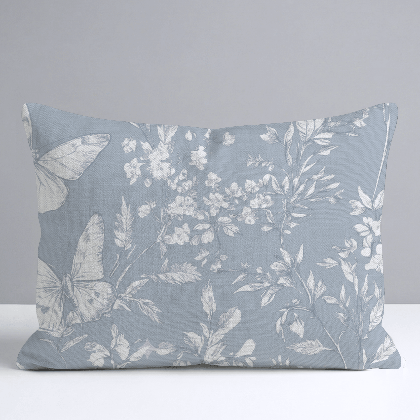 Collierville Blue Throw Pillow - Lemon Park