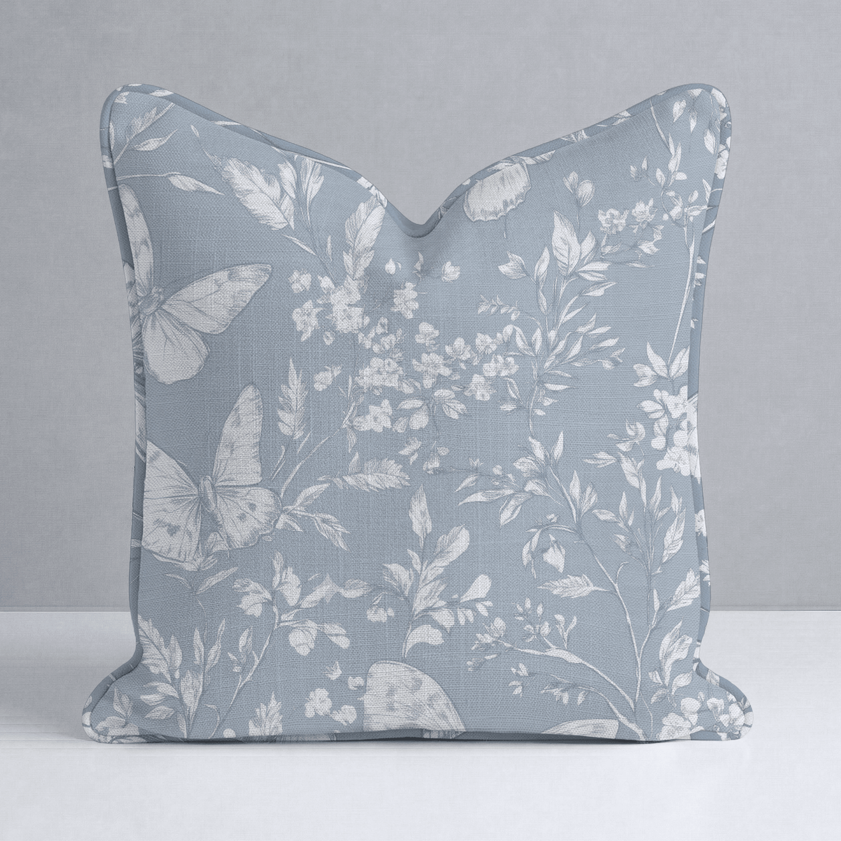 Collierville Blue Throw Pillow - Lemon Park