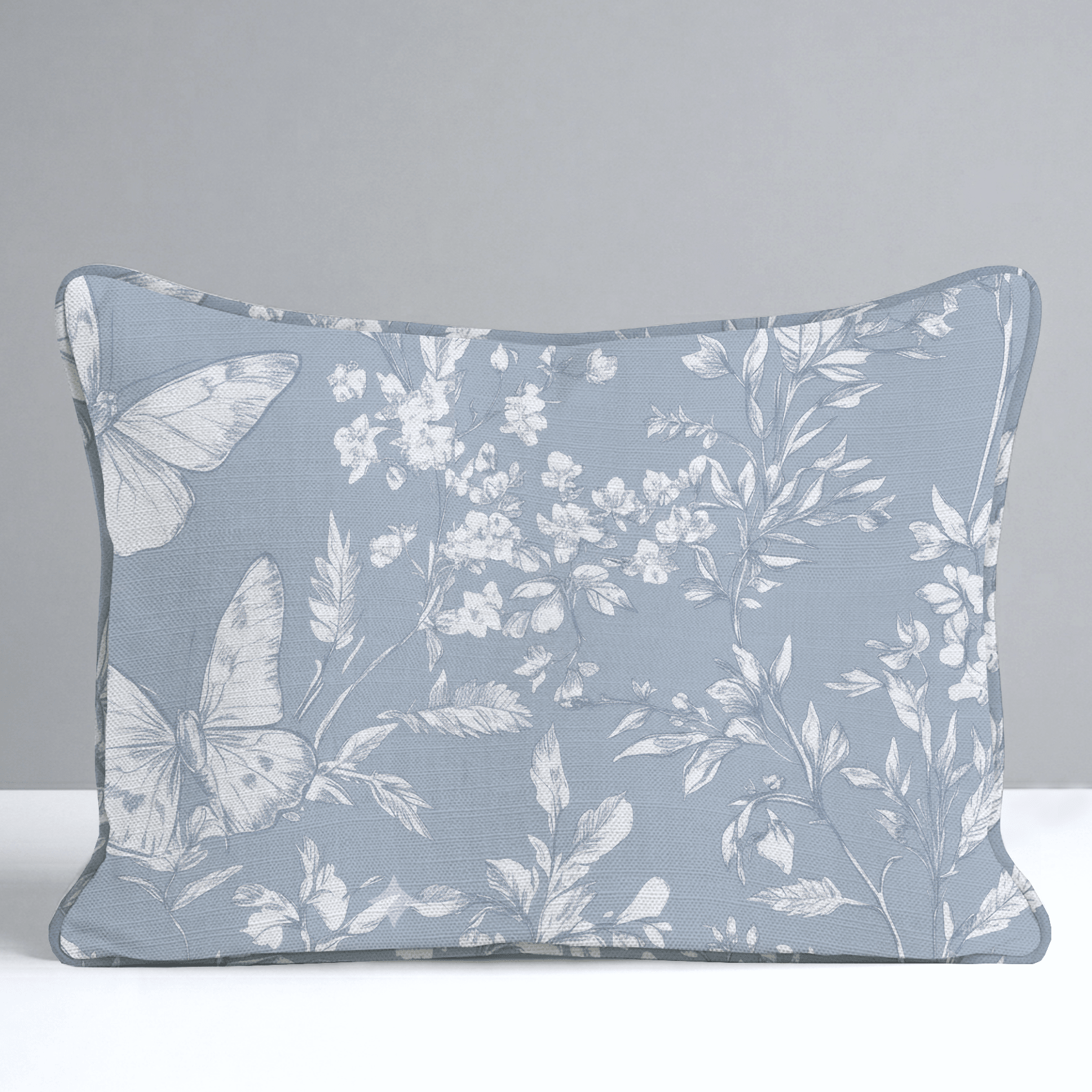 Collierville Blue Throw Pillow - Lemon Park