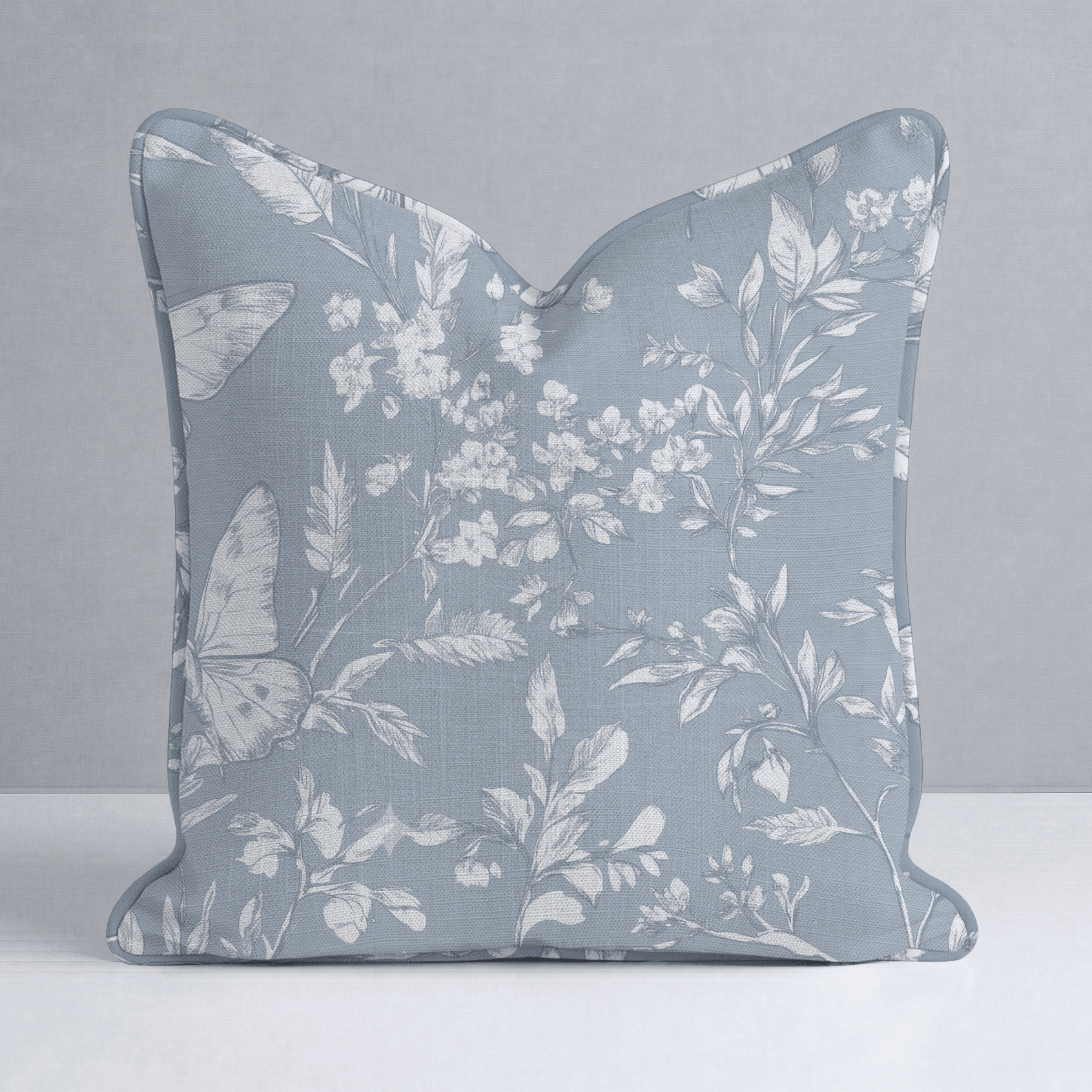 Collierville Blue Throw Pillow - Lemon Park