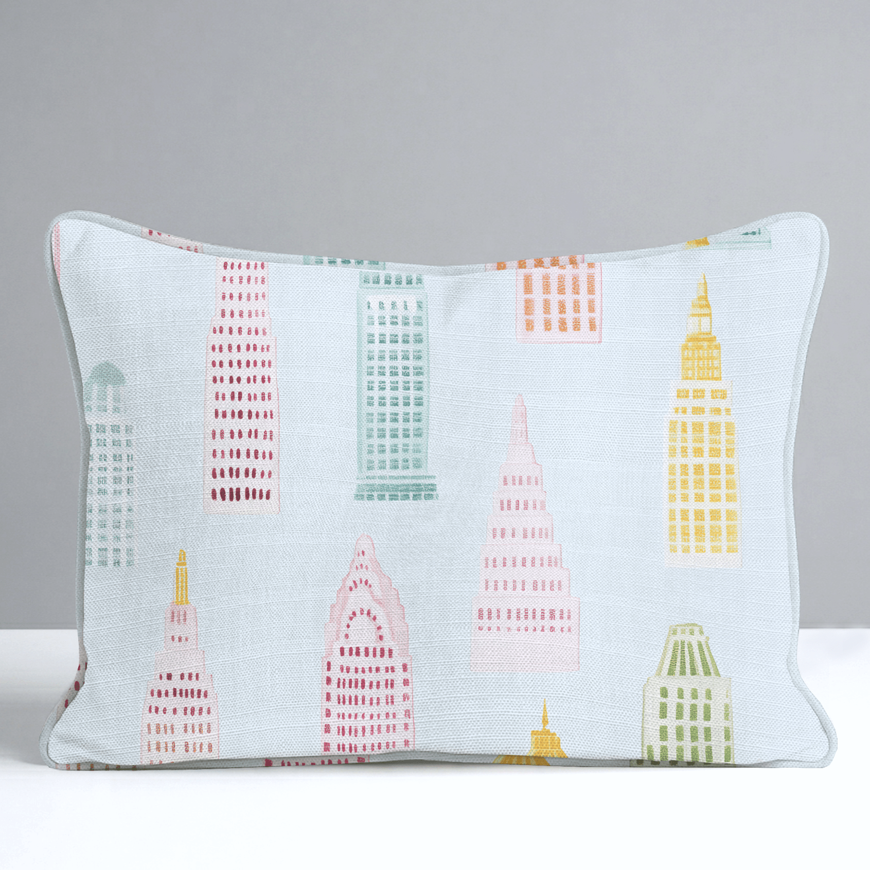 Concrete Jungle Throw Pillow - Lemon Park