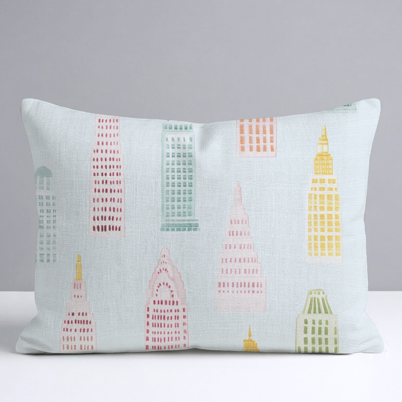 Concrete Jungle Throw Pillow - Lemon Park