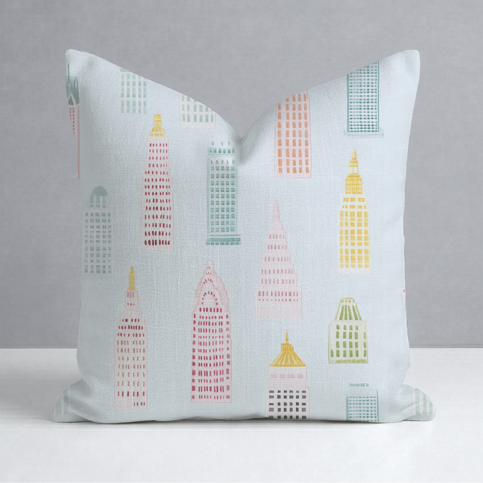 Concrete Jungle Throw Pillow - Lemon Park
