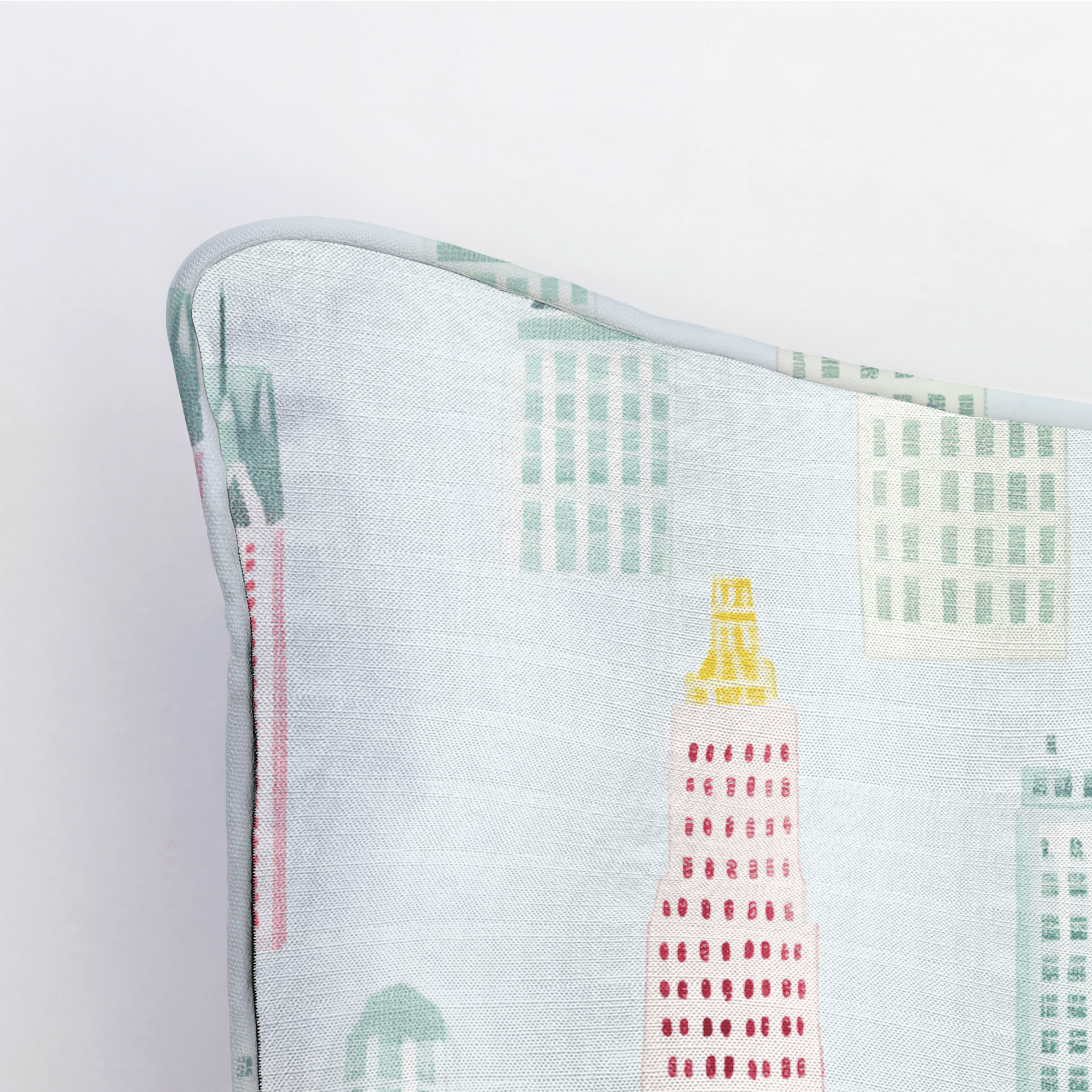 Concrete Jungle Throw Pillow - Lemon Park