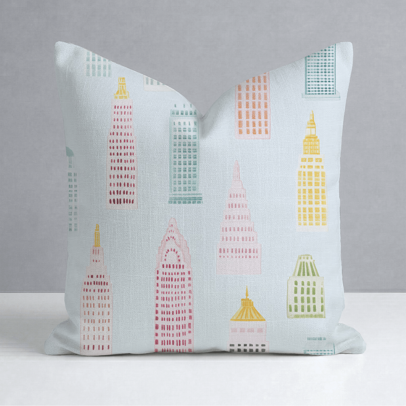 Concrete Jungle Throw Pillow - Lemon Park