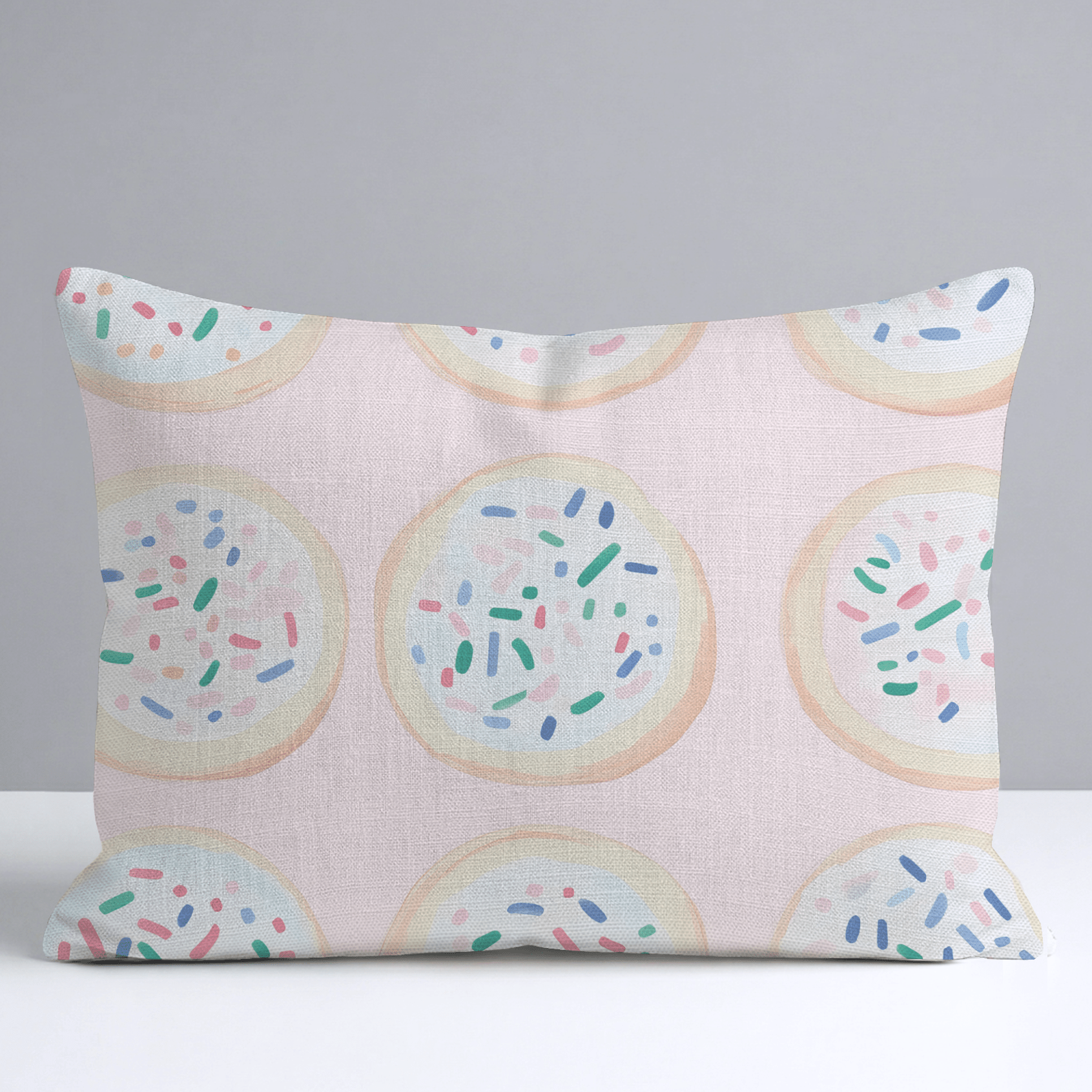Confetti Cookies Throw Pillow - Lemon Park