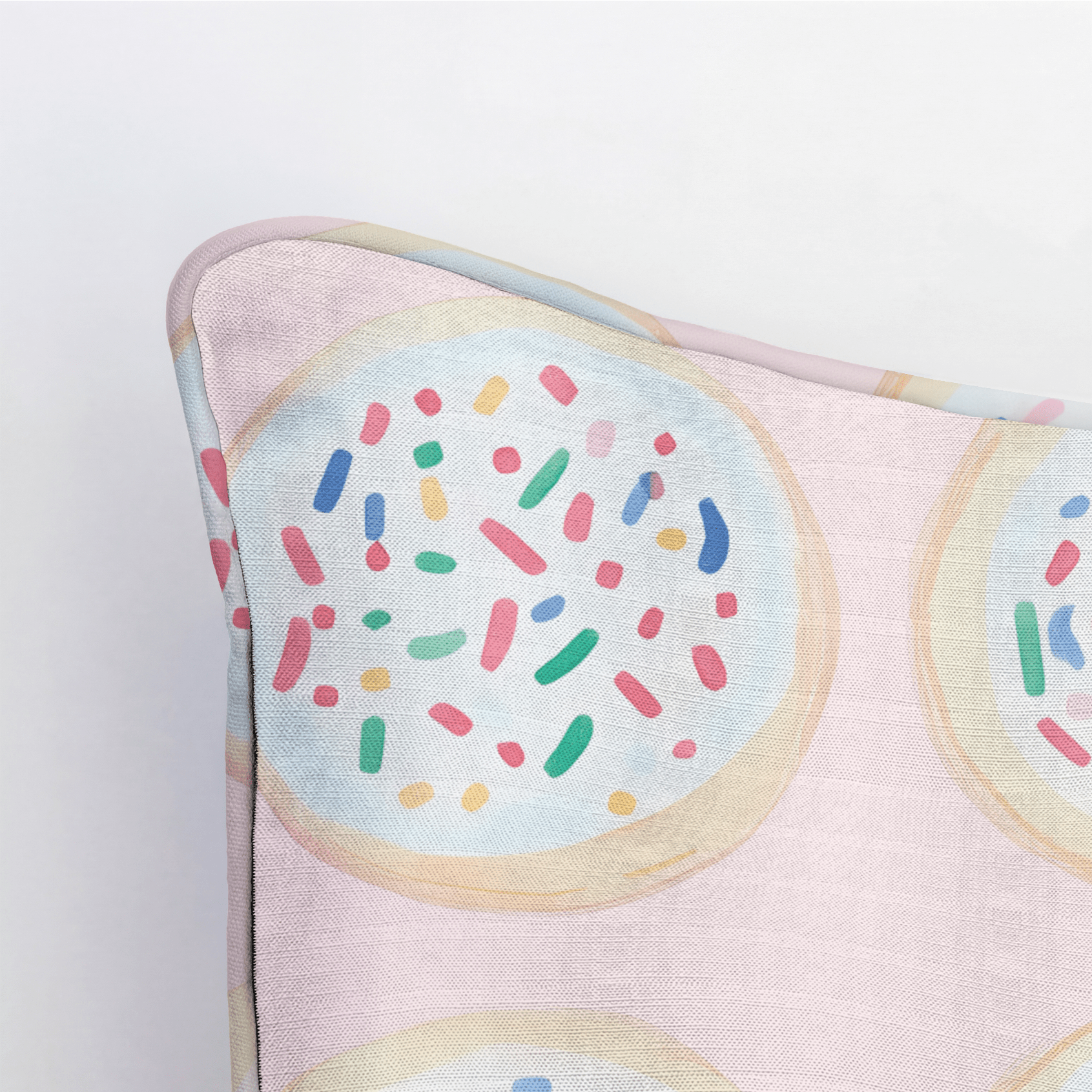 Confetti Cookies Throw Pillow - Lemon Park