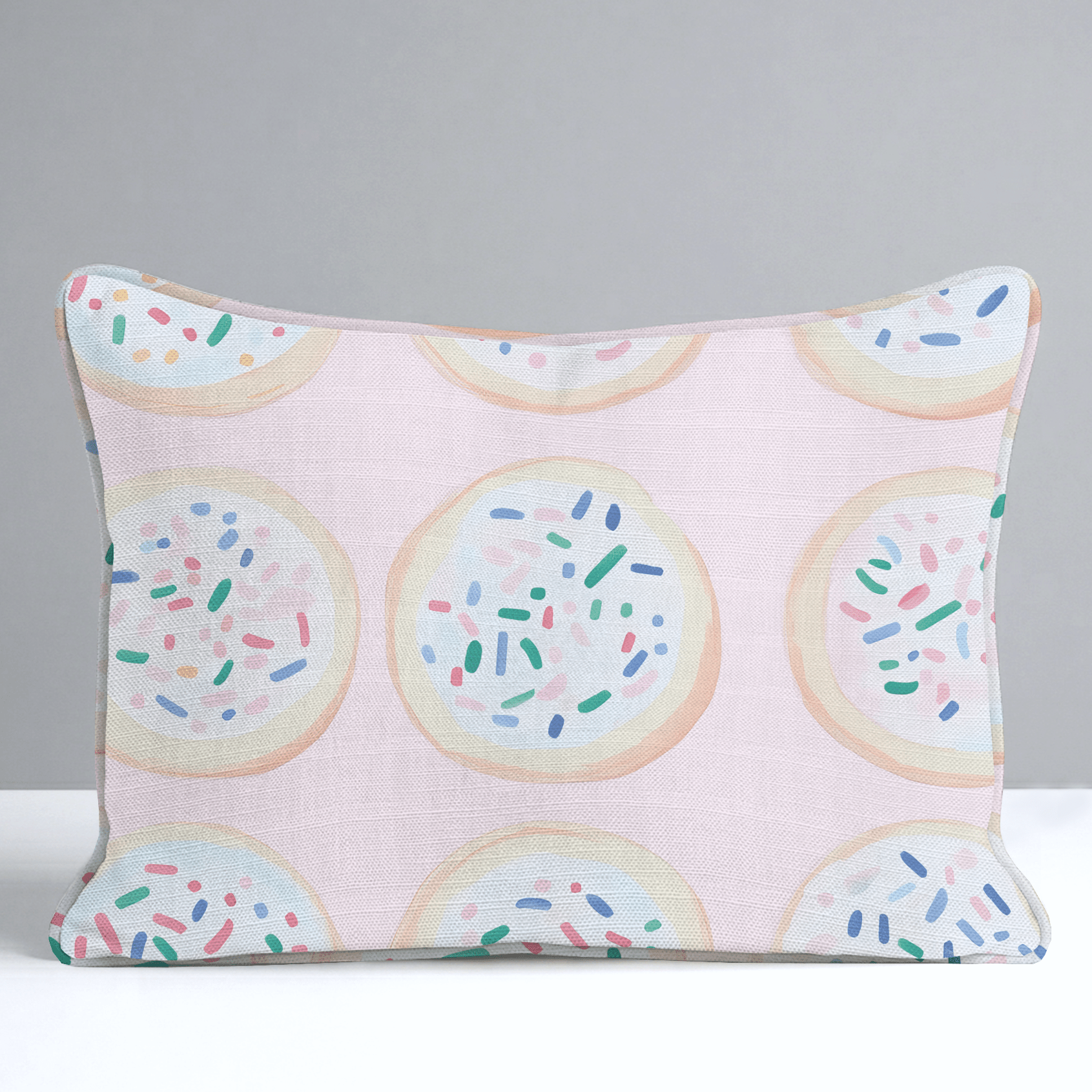 Confetti Cookies Throw Pillow - Lemon Park