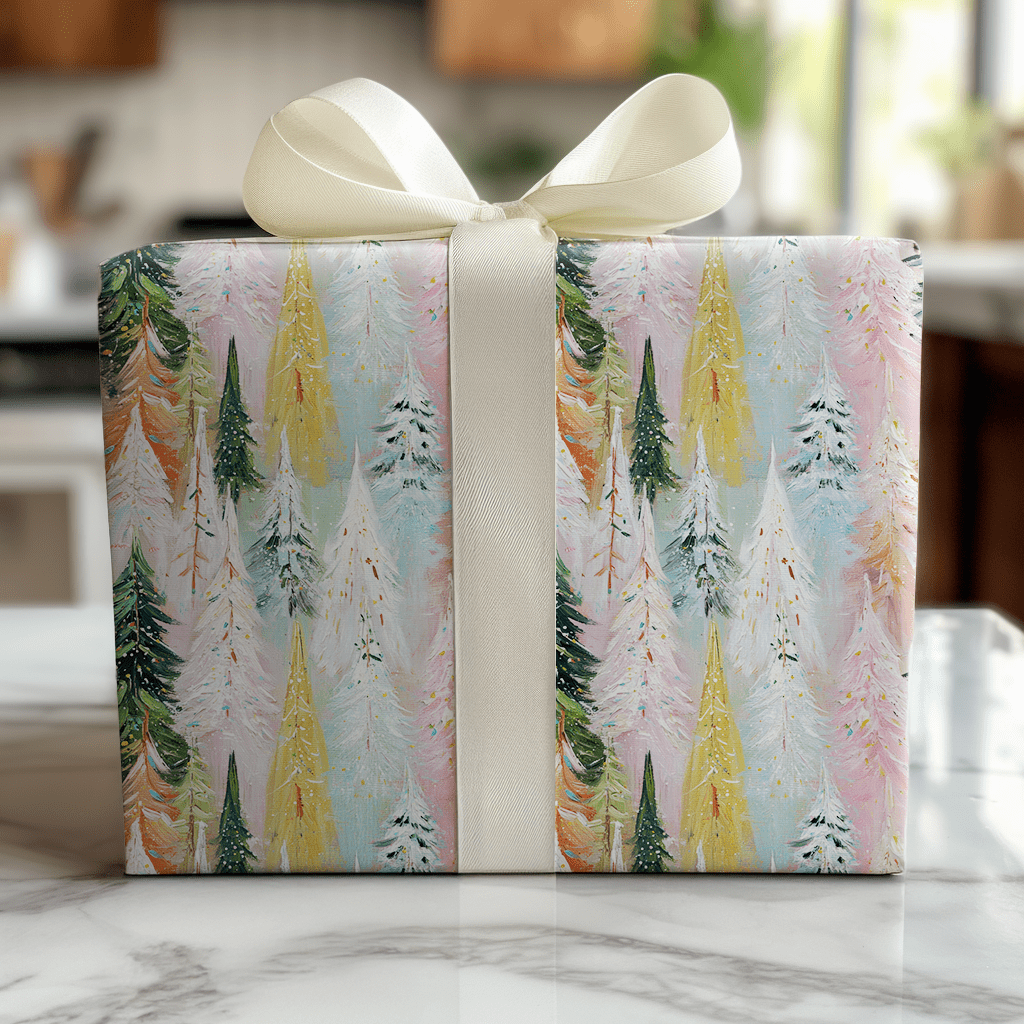 Confetti Pine - Wrapping Paper - Lemon Park