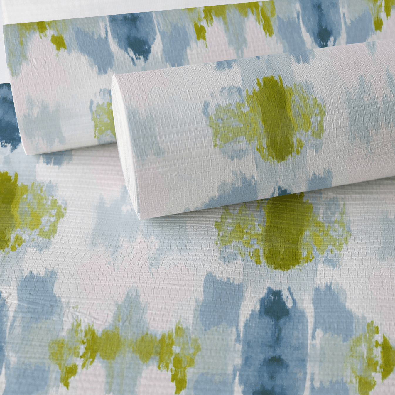 Cool Tides Faux Grasscloth Wallpaper - Lemon Park