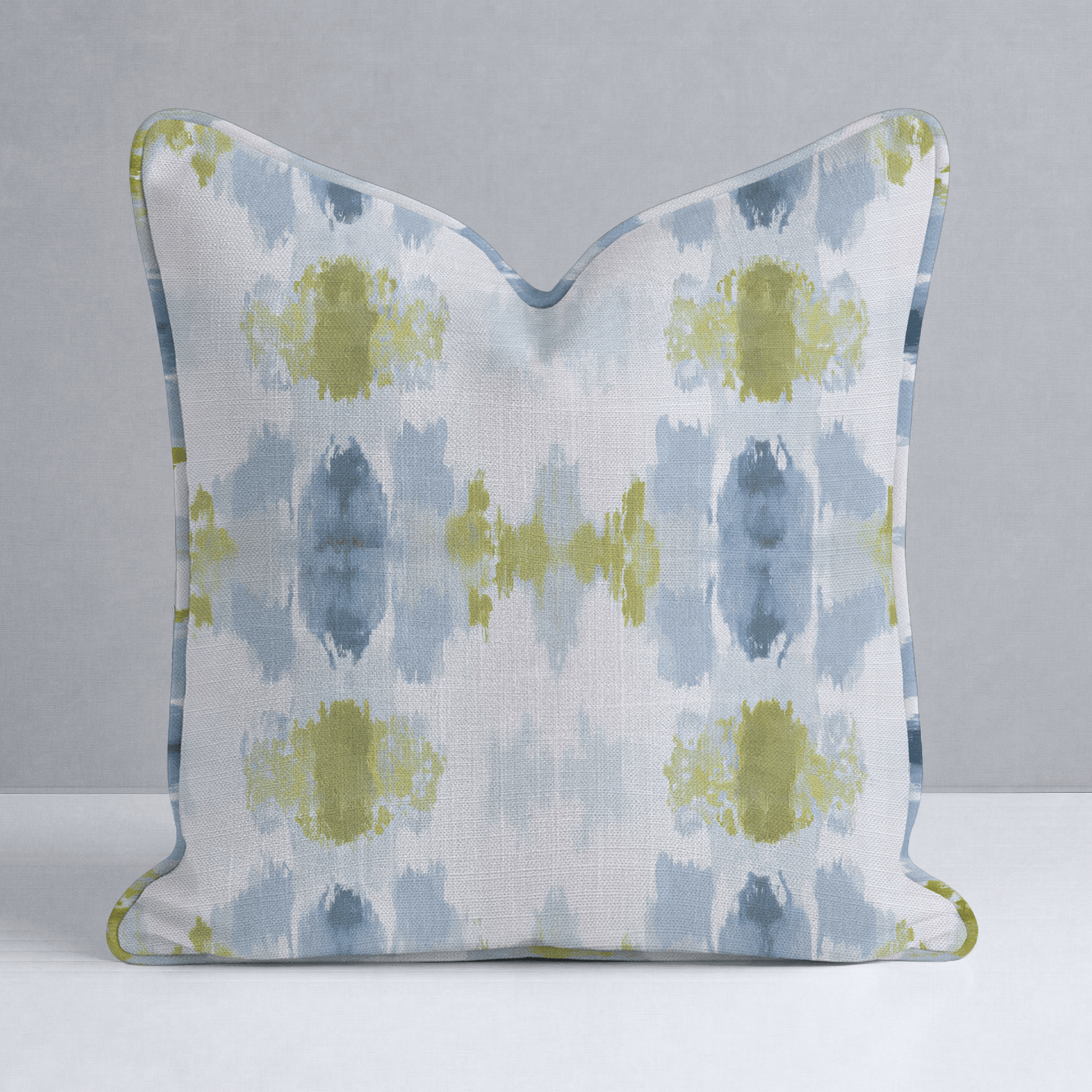 Cool Tides Throw Pillow - Lemon Park