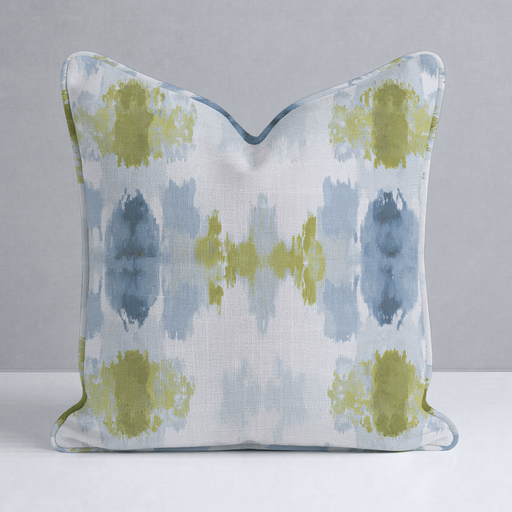 Cool Tides Throw Pillow - Lemon Park
