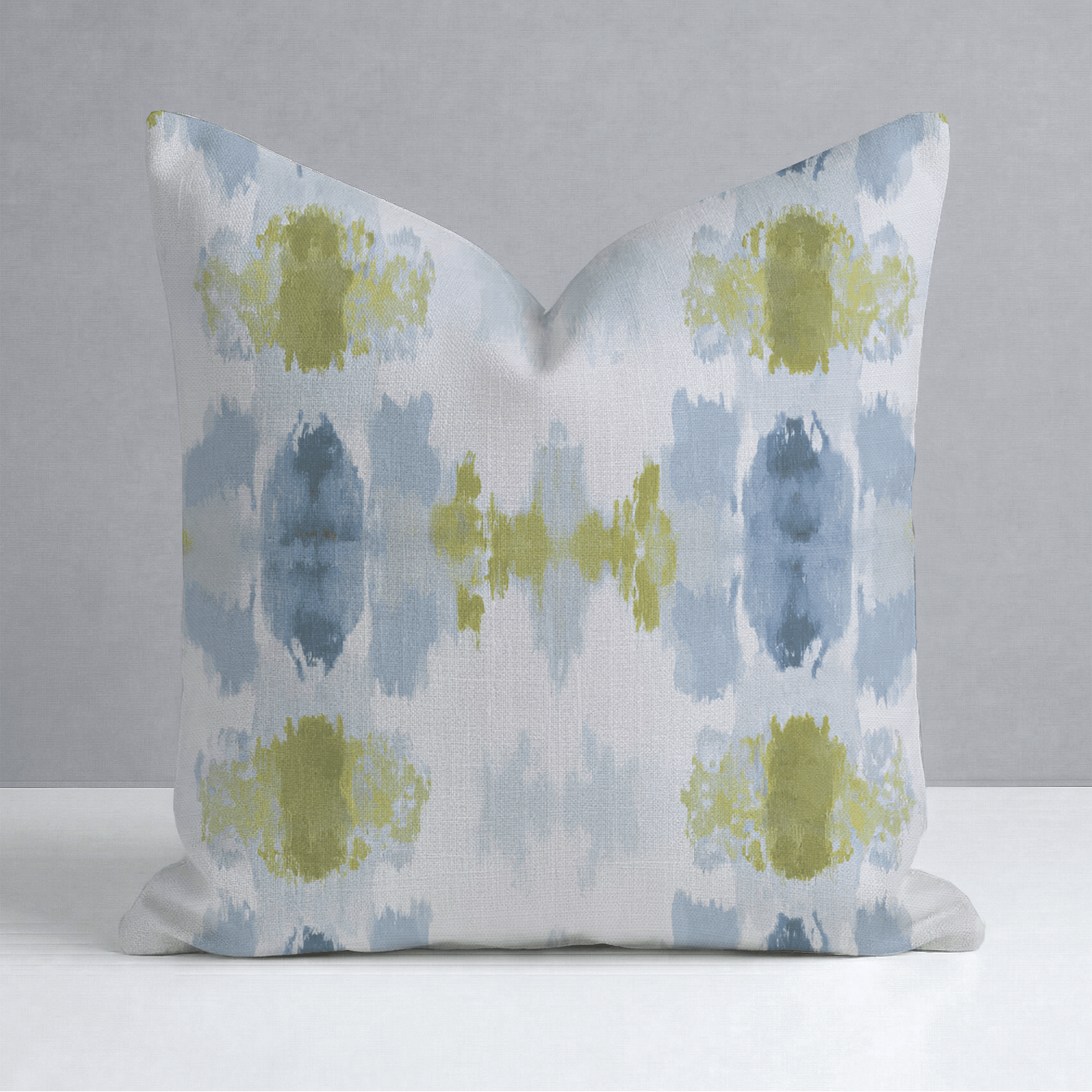 Cool Tides Throw Pillow - Lemon Park