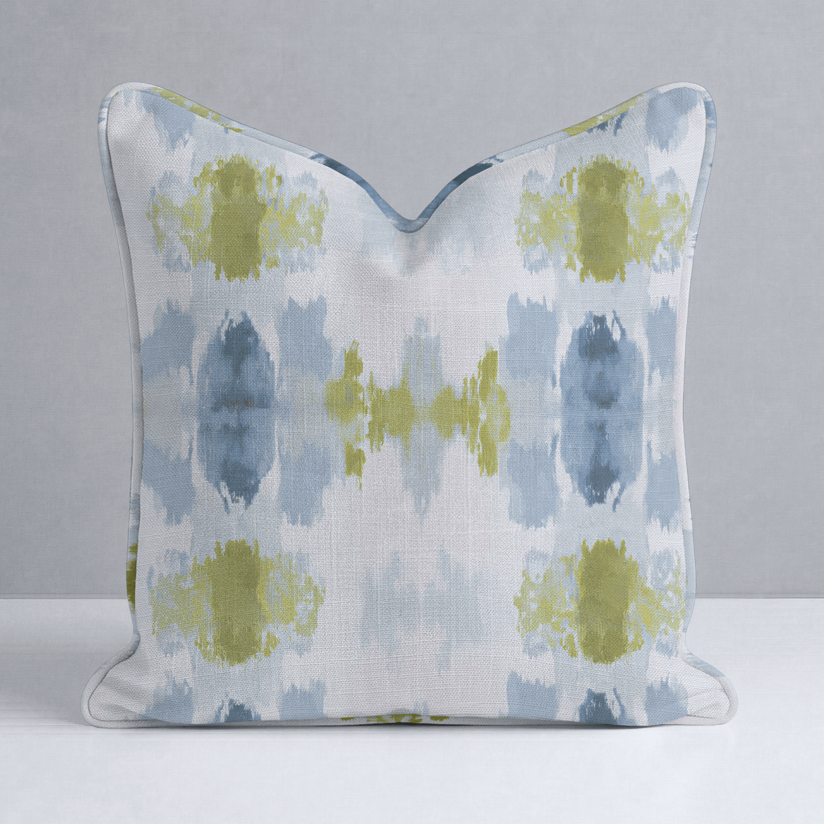 Cool Tides Throw Pillow - Lemon Park
