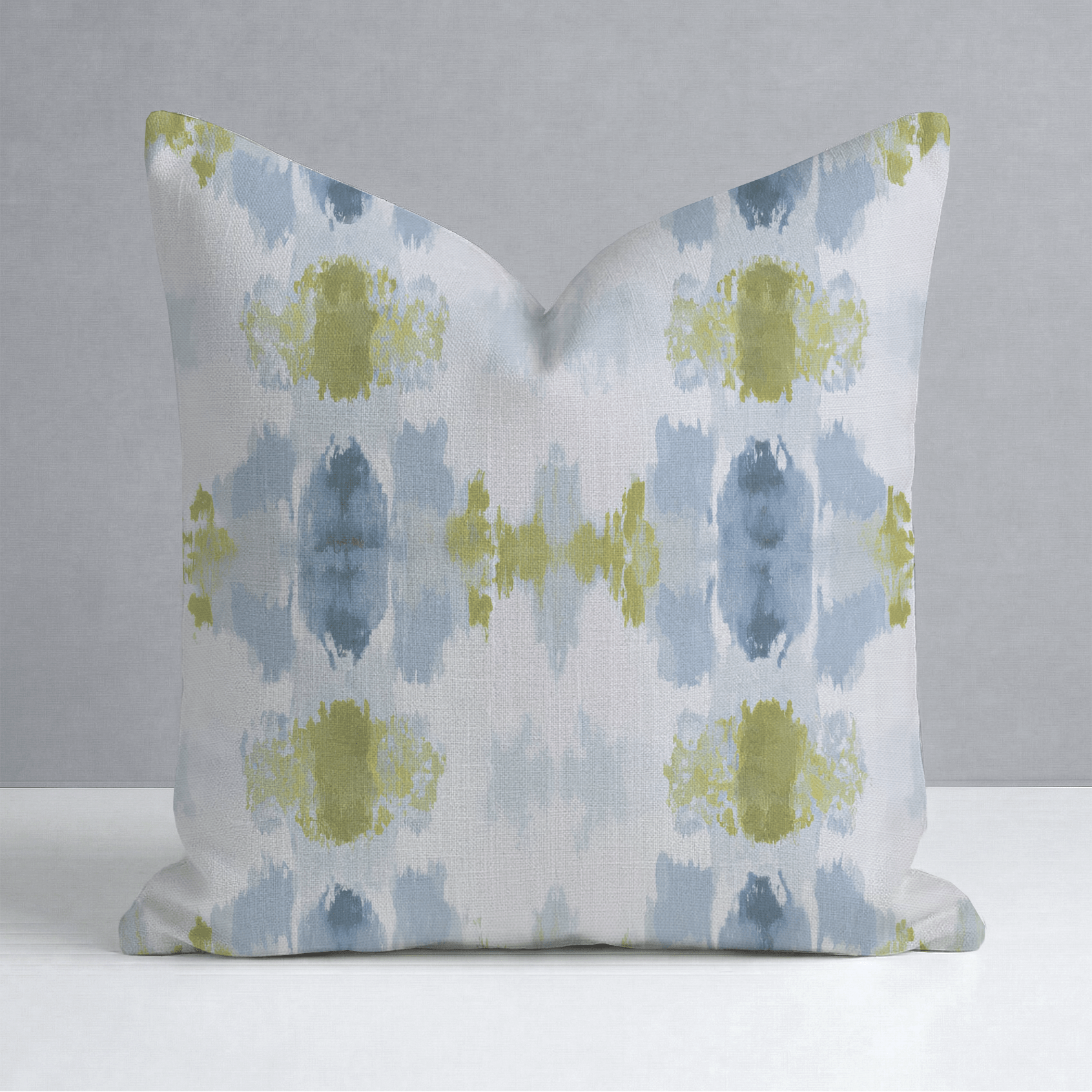 Cool Tides Throw Pillow - Lemon Park