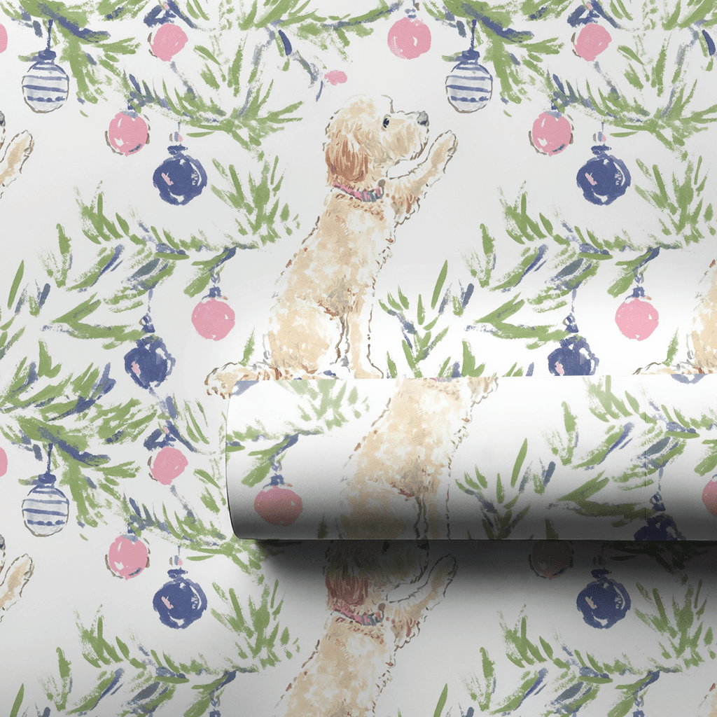 Cooper Christmas - Wrapping Paper - Lemon Park