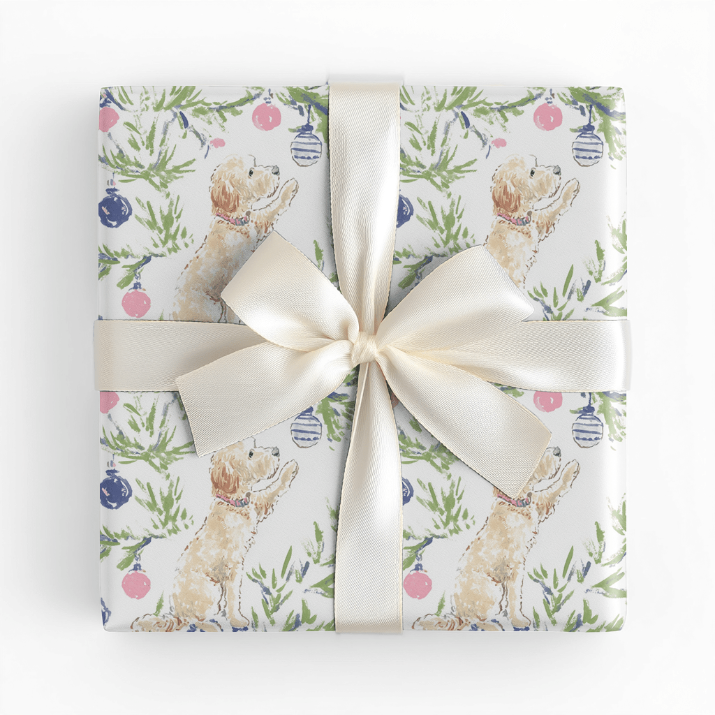 Cooper Christmas - Wrapping Paper - Lemon Park