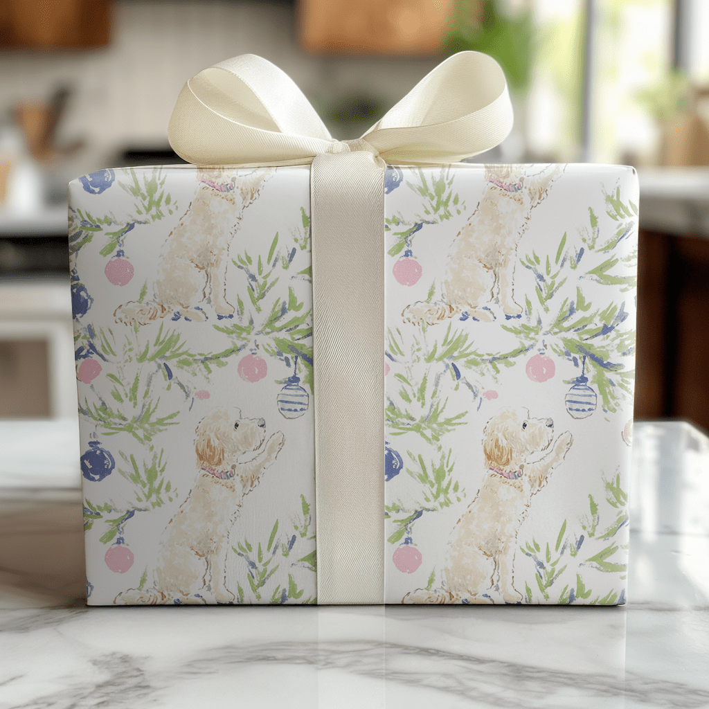 Cooper Christmas - Wrapping Paper - Lemon Park