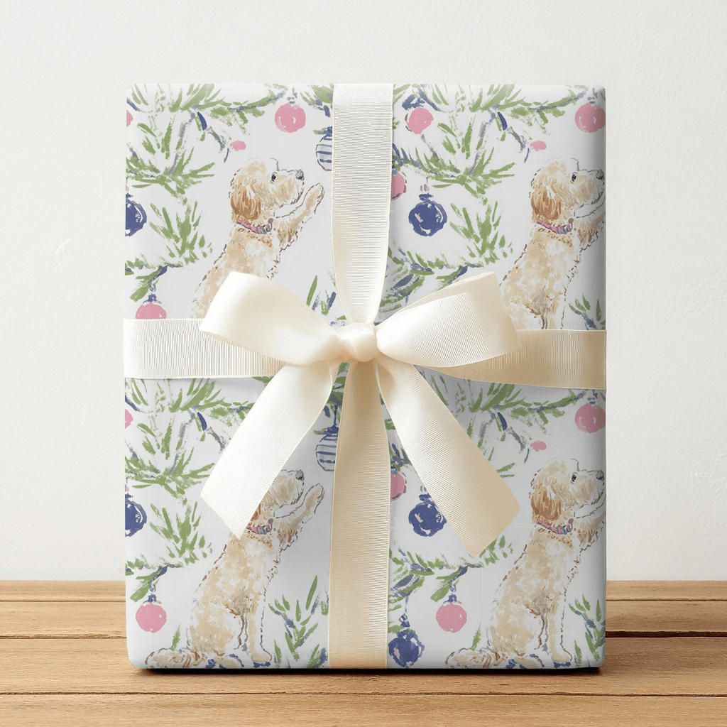 Cooper Christmas - Wrapping Paper - Lemon Park