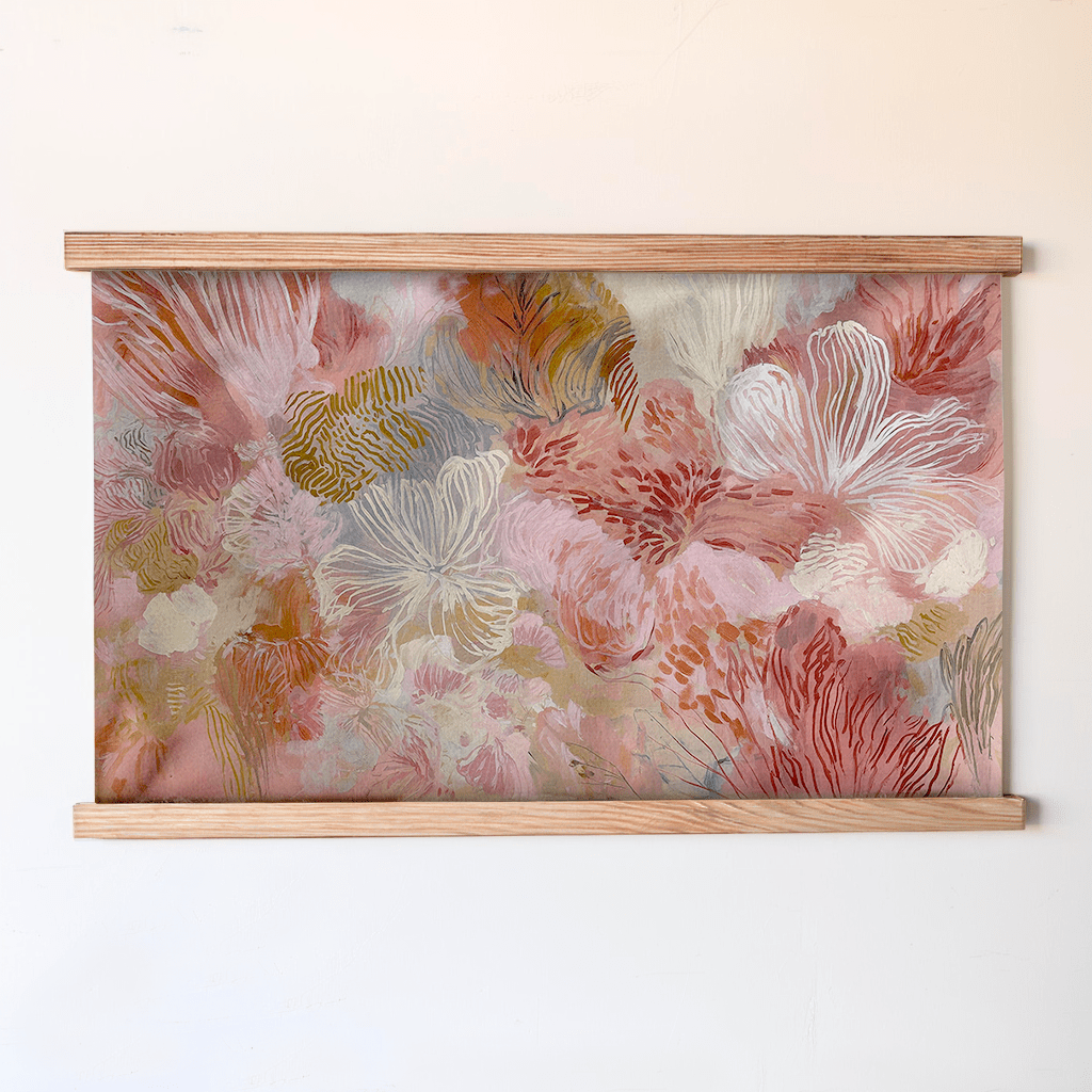 Coral Botanicals - Tapestry - Lemon Park