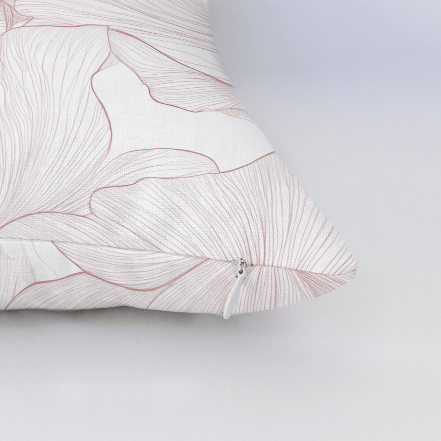 Coral Cabana Throw Pillow - Lemon Park