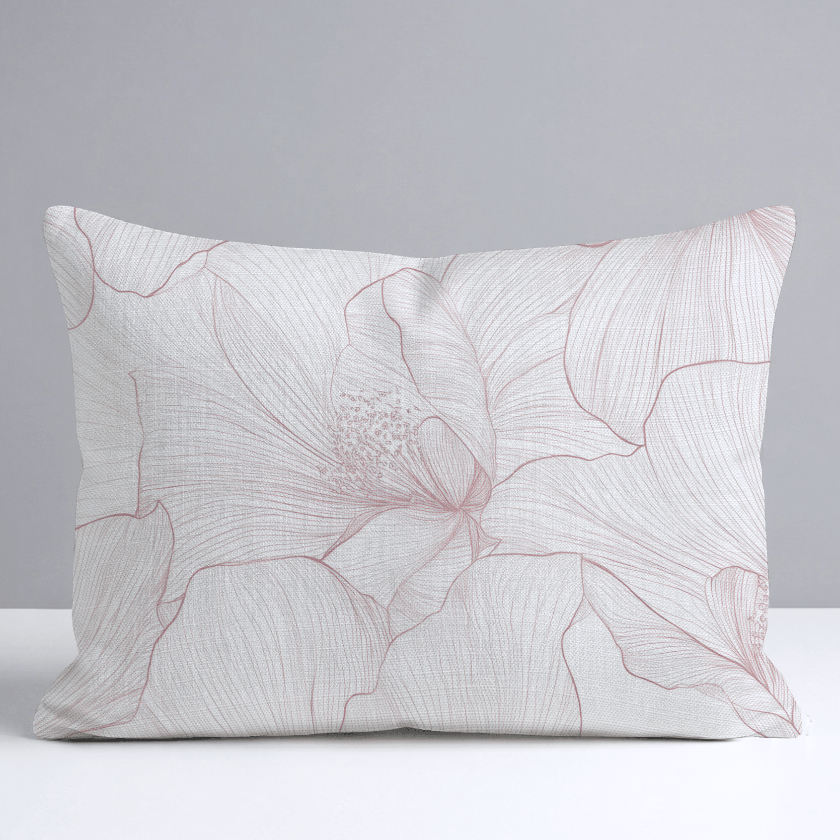 Coral Cabana Throw Pillow - Lemon Park