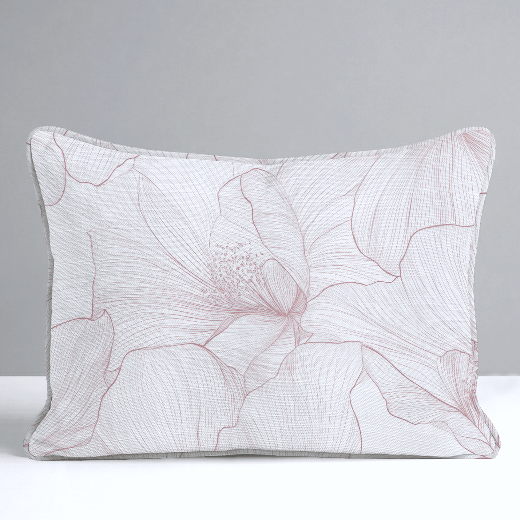 Coral Cabana Throw Pillow - Lemon Park