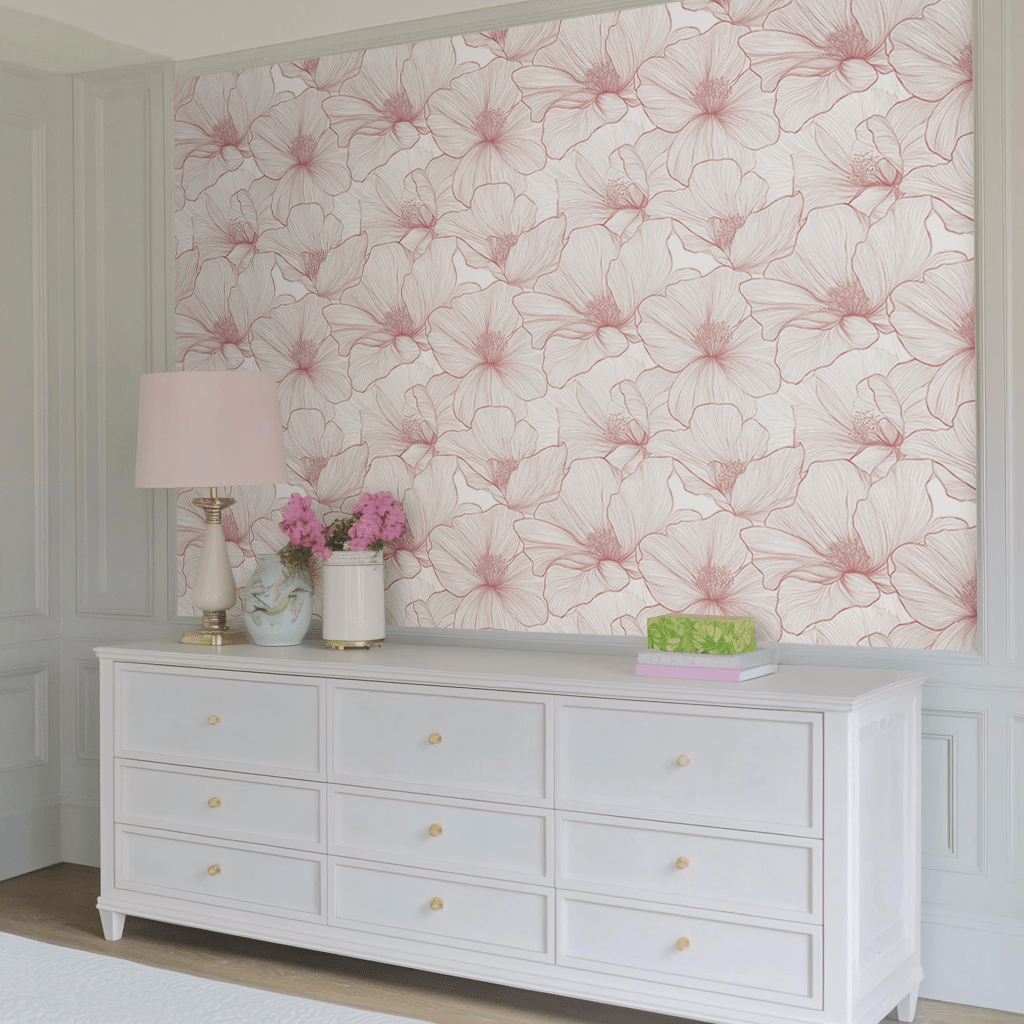 Coral Cabana Wallpaper - Lemon Park