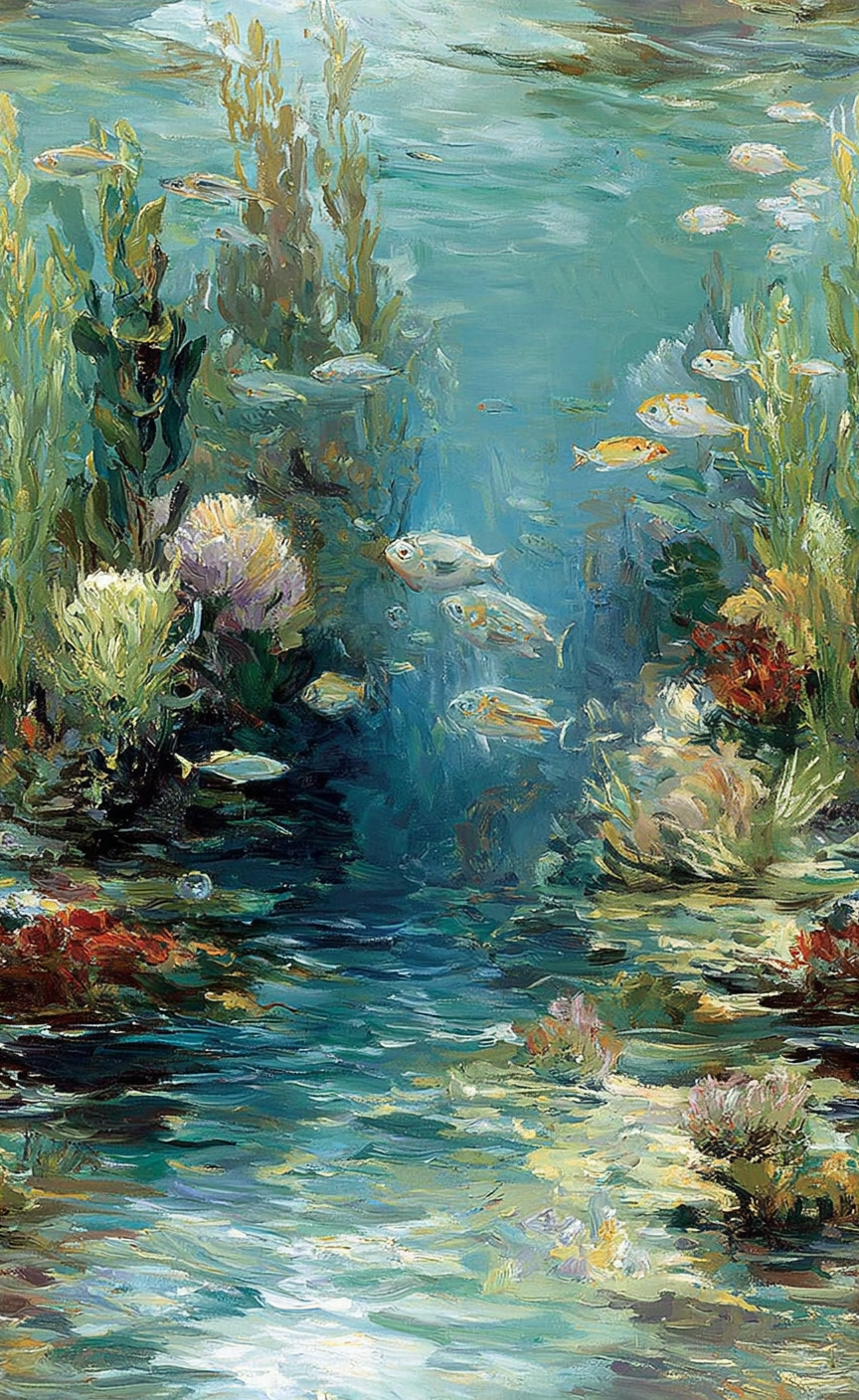 Coral Reef - Wall Mural - Lemon Park