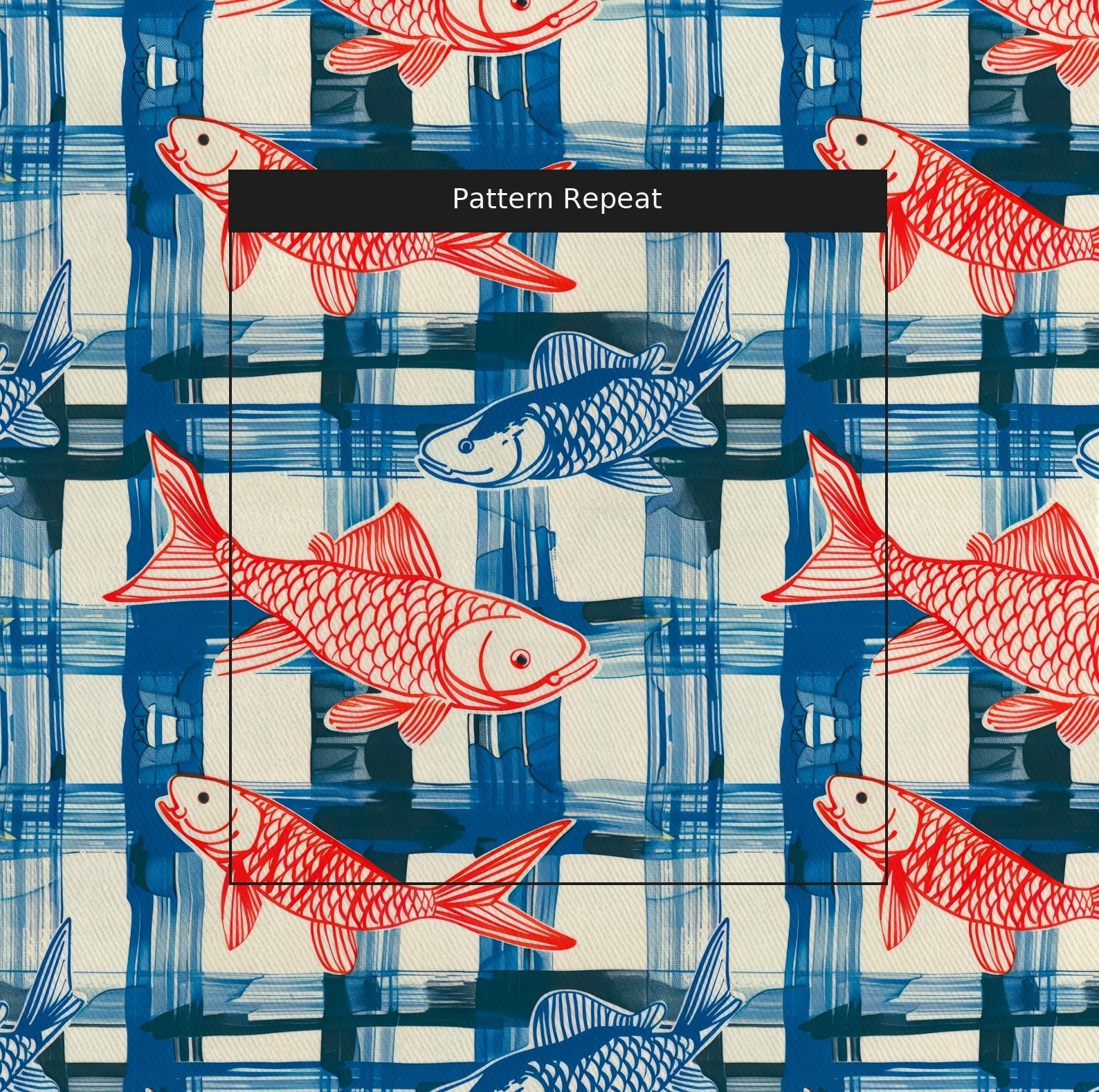 Coraline's Koi - Fabric - Lemon Park