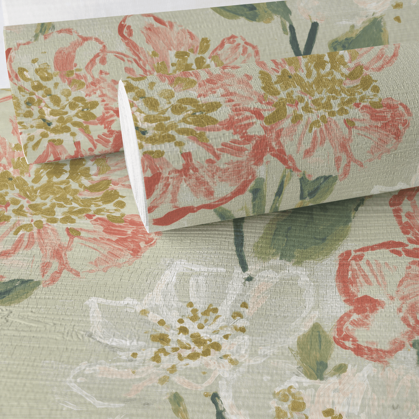 Cordelia Faux Grasscloth Wallpaper - Lemon Park