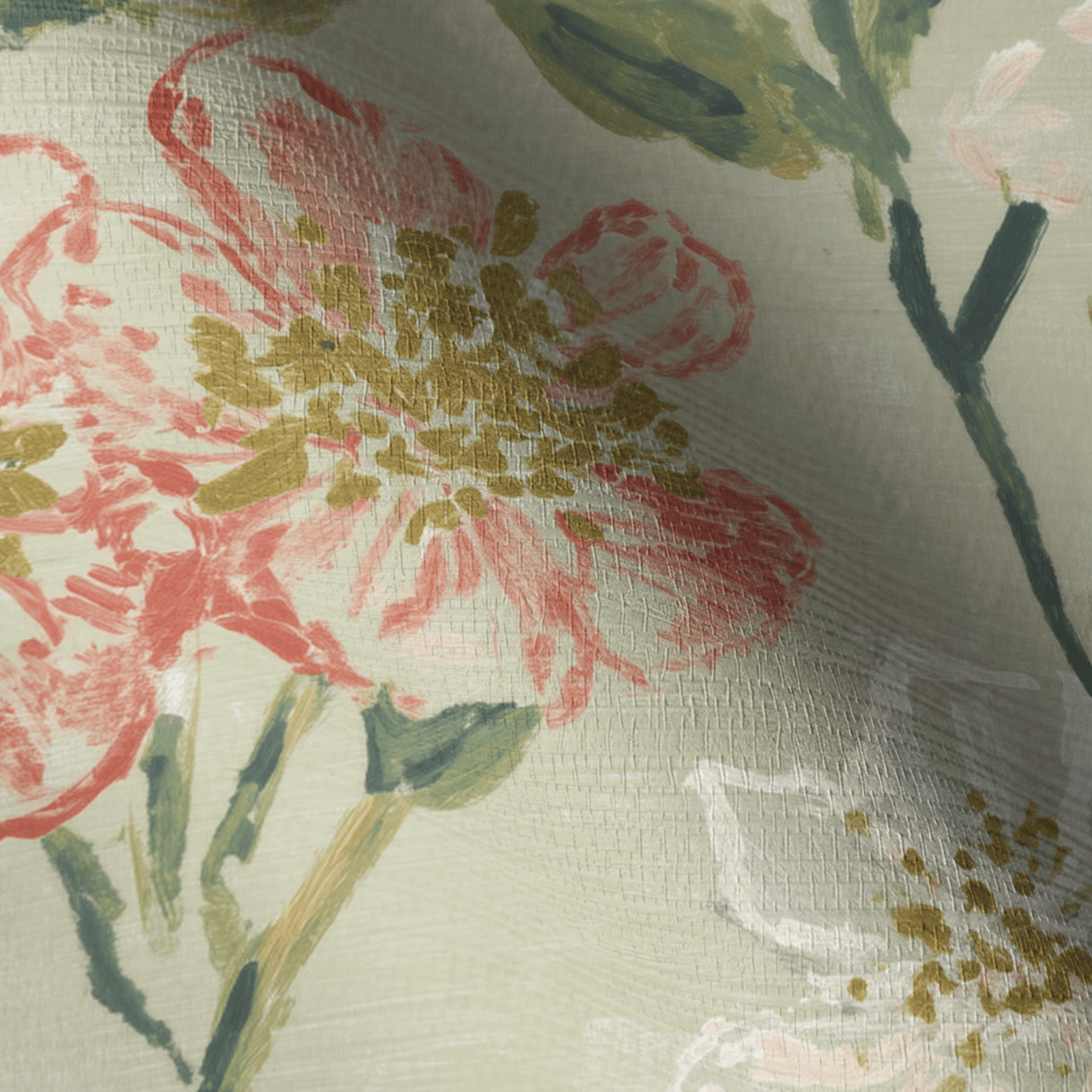 Cordelia Faux Grasscloth Wallpaper - Lemon Park