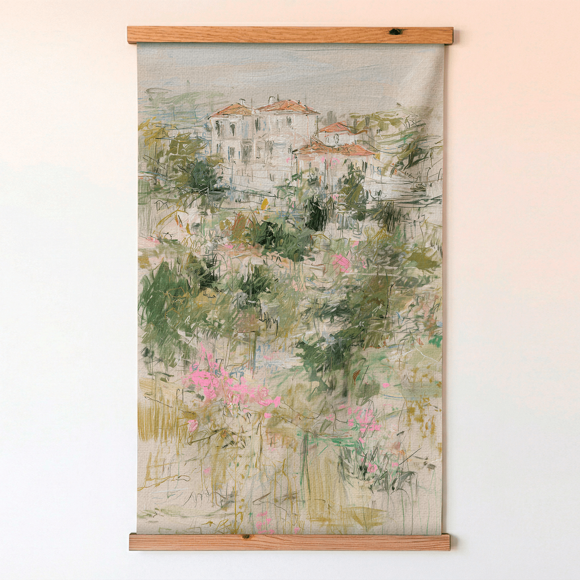 Cottages in the Countryside - Tapestry - Lemon Park