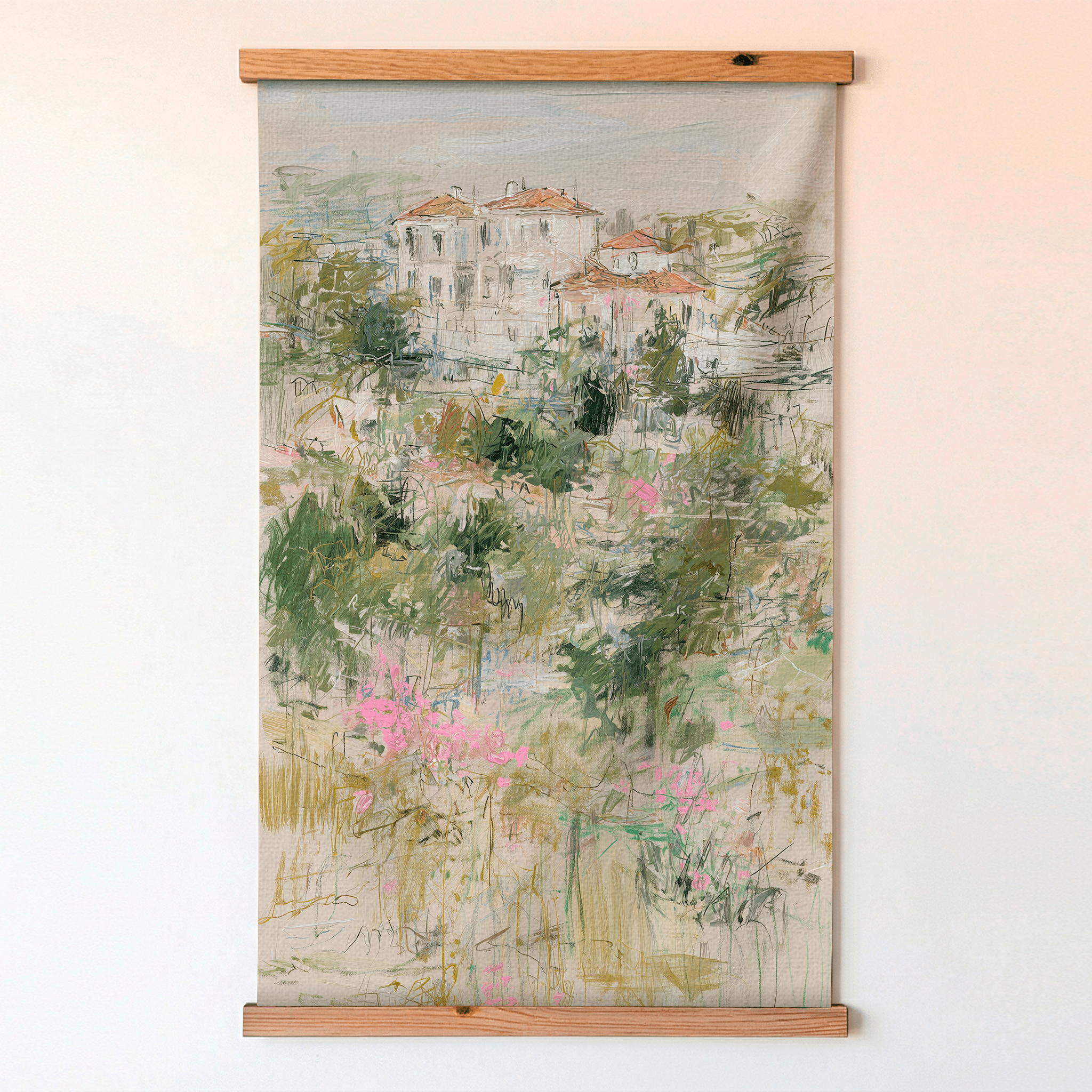 Cottages in the Countryside - Tapestry - Lemon Park