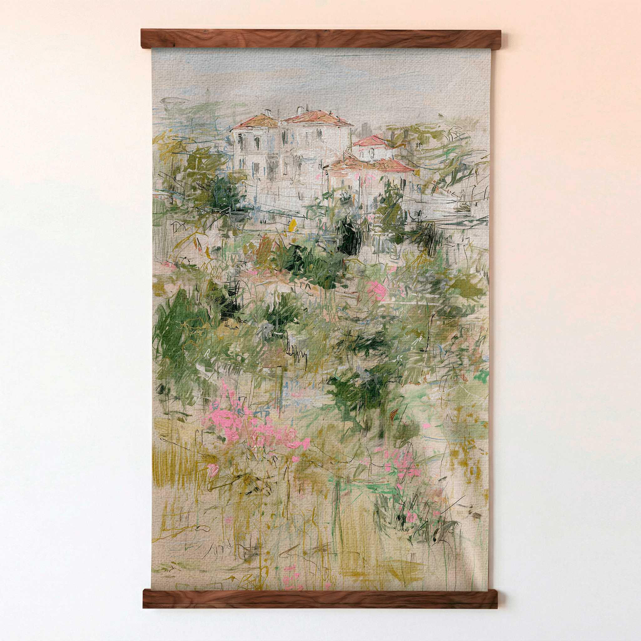 Cottages in the Countryside - Tapestry - Lemon Park