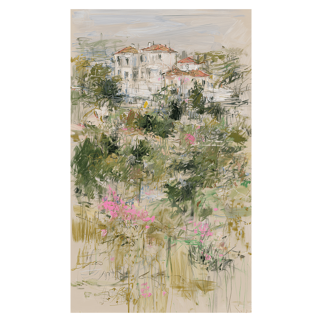 Cottages in the Countryside - Tapestry - Lemon Park