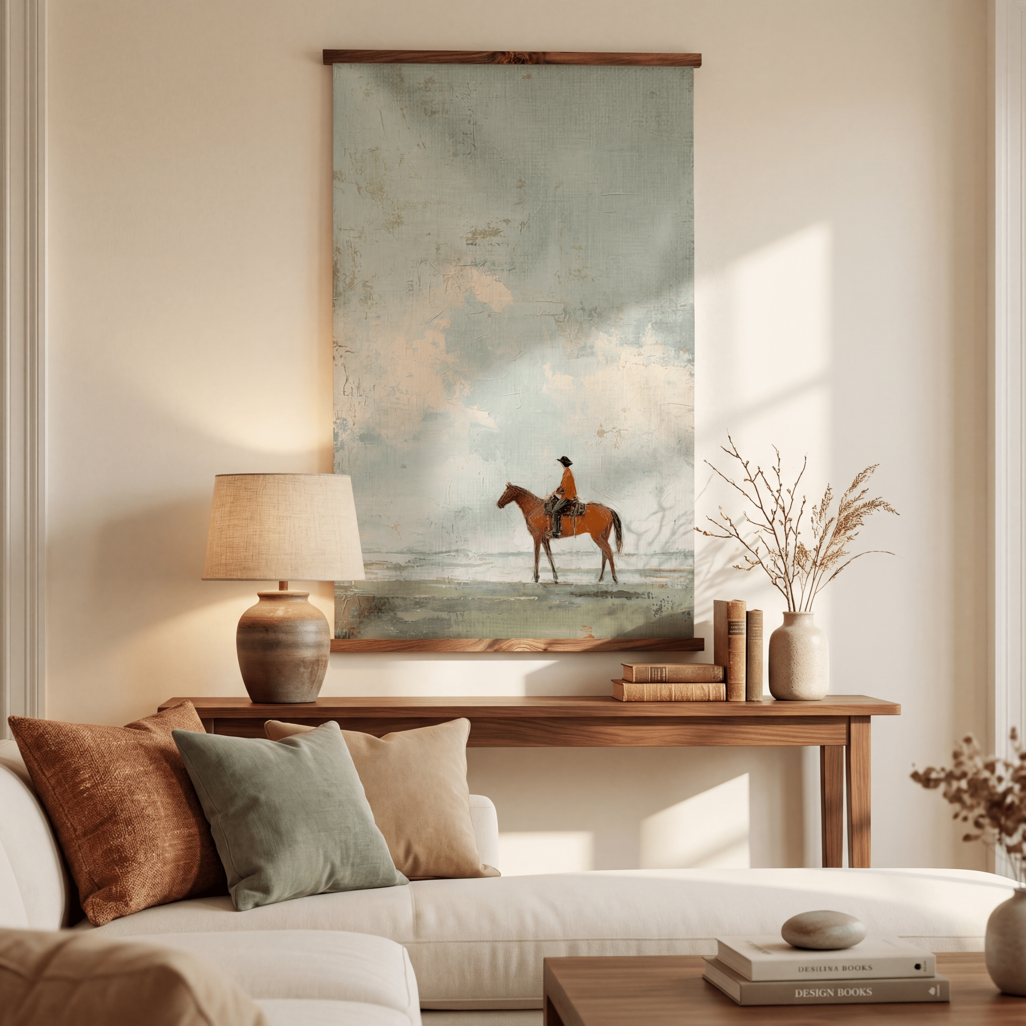 Cottoncloud Cowboy - Tapestry - Lemon Park