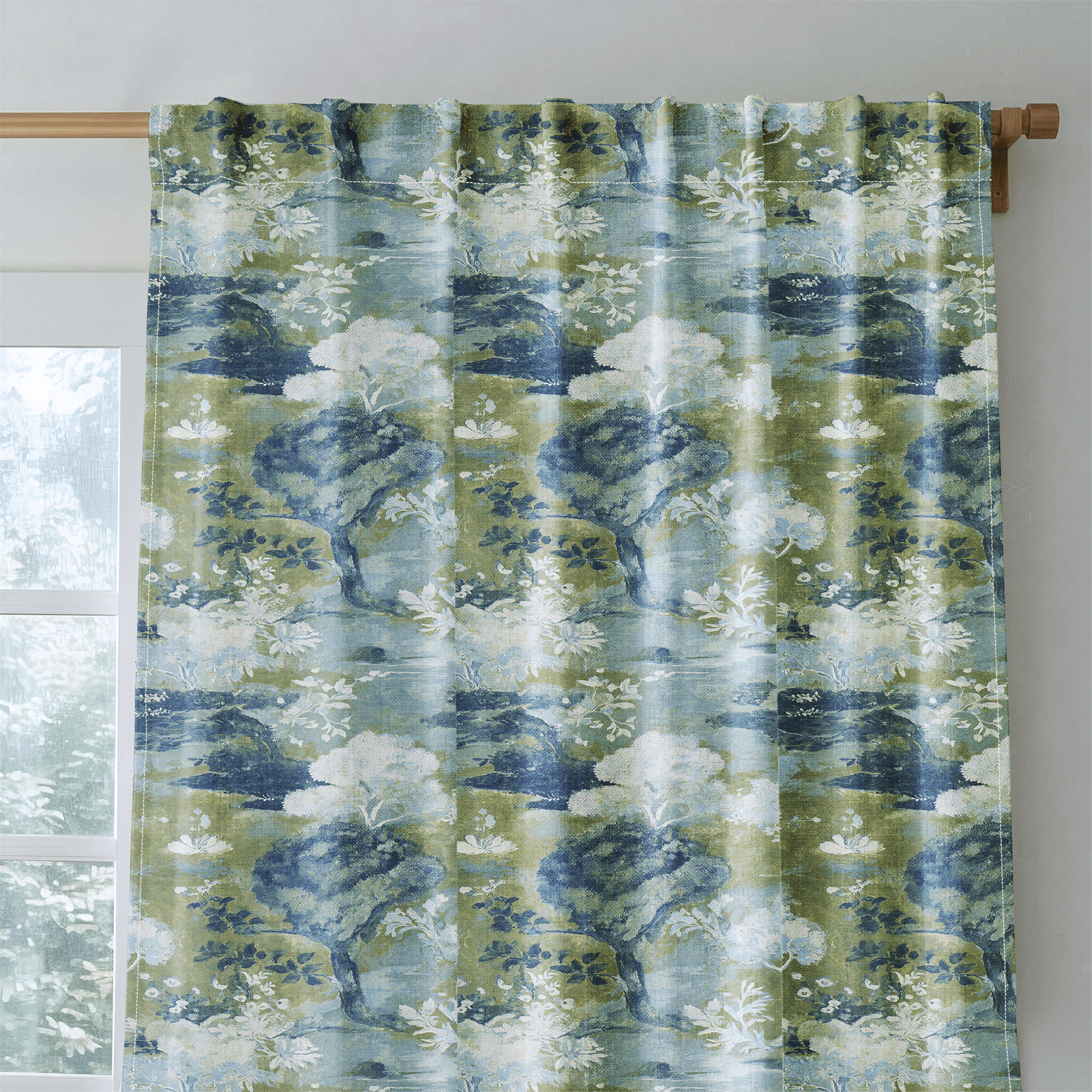 Courtland Chinoiserie - Drapery - Lemon Park