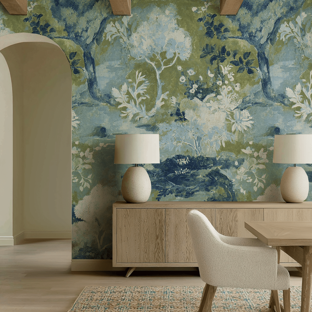 Courtland Chinoiserie - Wall Mural - Lemon Park