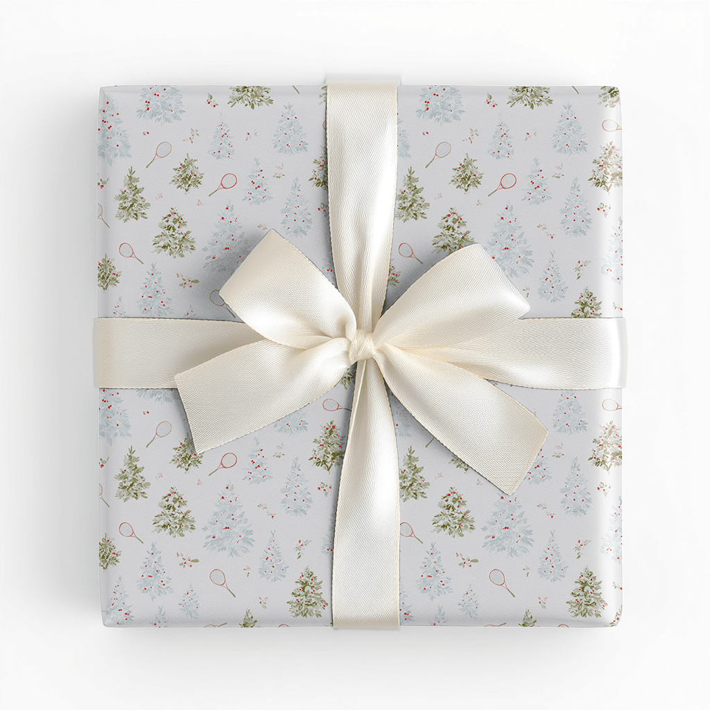 Courtside Christmas - Wrapping Paper - Lemon Park