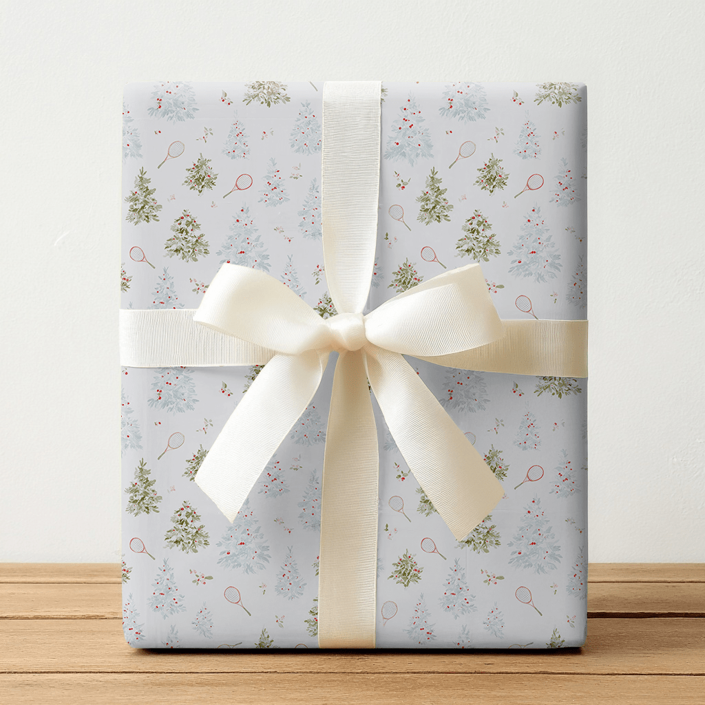 Courtside Christmas - Wrapping Paper - Lemon Park