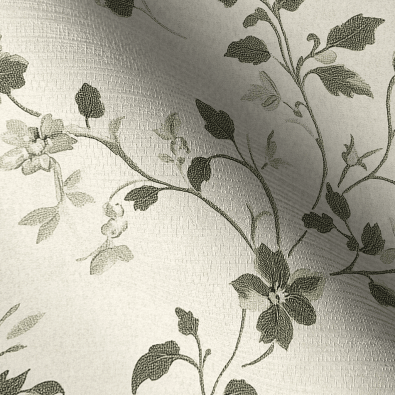 Covered in Ivy Faux Grasscloth Wallpaper - Lemon Park