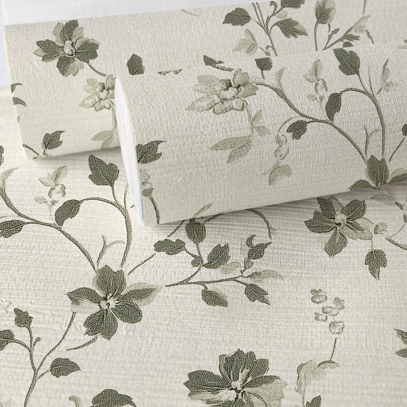 Covered in Ivy Faux Grasscloth Wallpaper